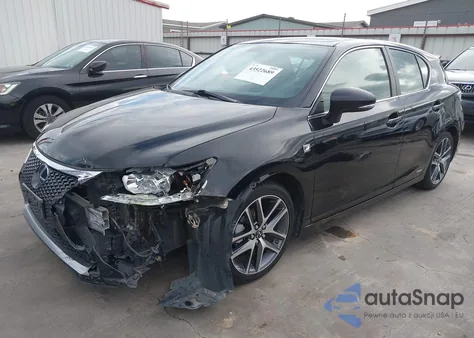 2014 Lexus Ct 200H z USA, uszkodzony, nr VIN JTHKD5BH6E2193892